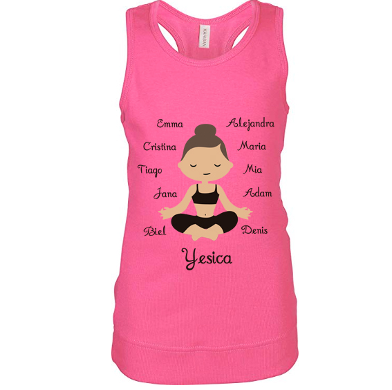 Camiseta Yoga, Pilates o Zumba personalizada – Flamenca OnLine