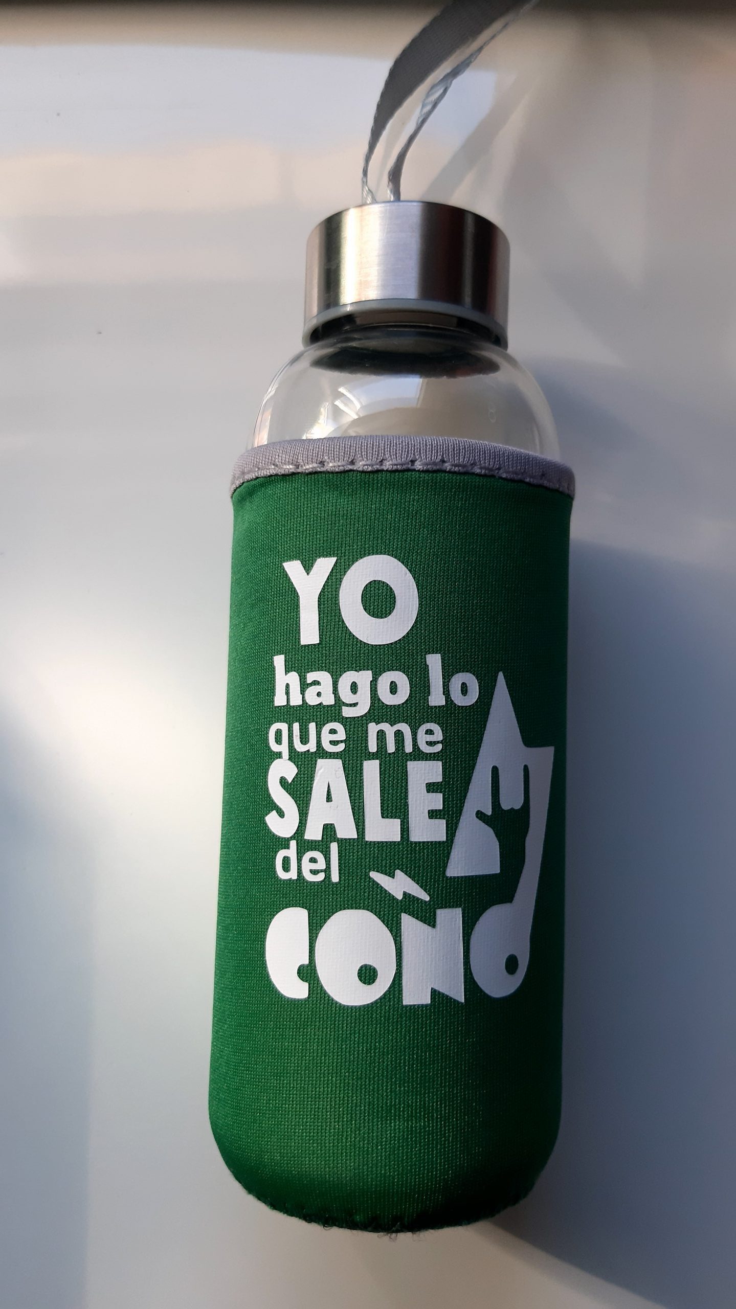 Botella personalizada con frases – Flamenca OnLine